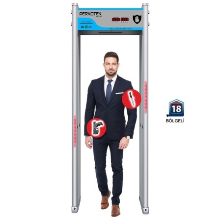 Perkotek SEC 725 18 Bölgeli Kapı Dedektörü