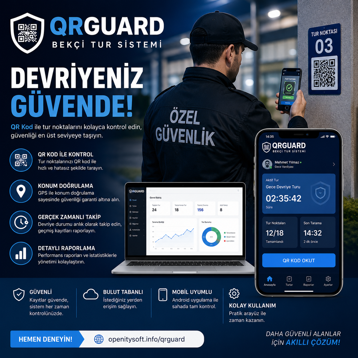 QR Bekçi Tur Sistemleri